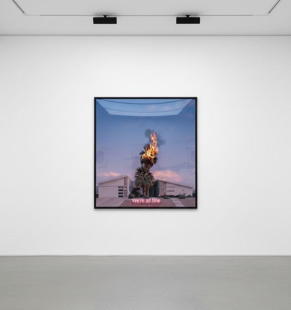 Jeffrey Czum - We're All Fine, 2022, Digital C-Print on Archival Metallic Luster Photographic Paper