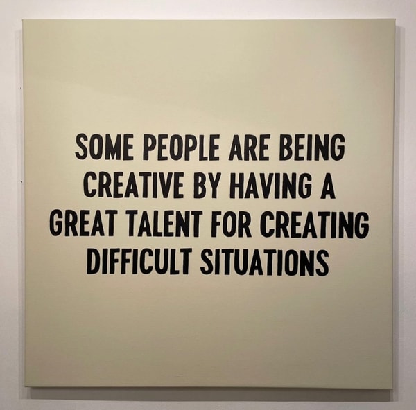 Johan Deckmann - Difficult Situations, 2022, Acrylic on linen canvas