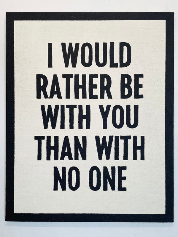 Johan Deckmann - Rather, 2022, Acrylic on canvas