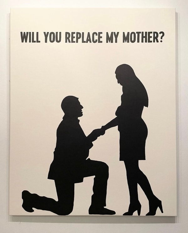Johan Deckmann - The Proposal, 2022, Acrylic on canvas