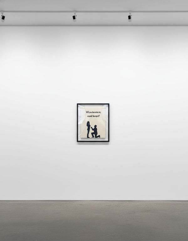 Johan Deckmann - Therapist, 2024, Acrylic on book