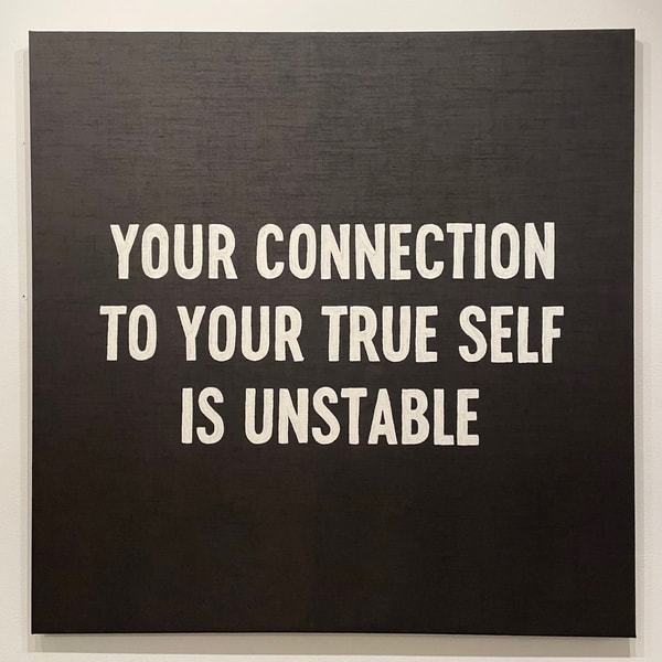 Johan Deckmann - Your True Self, 2022, Acrylic on canvas