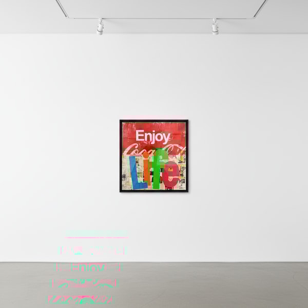 Jojo Anavim - Enjoy Life, 2023, Acrylic on canvas