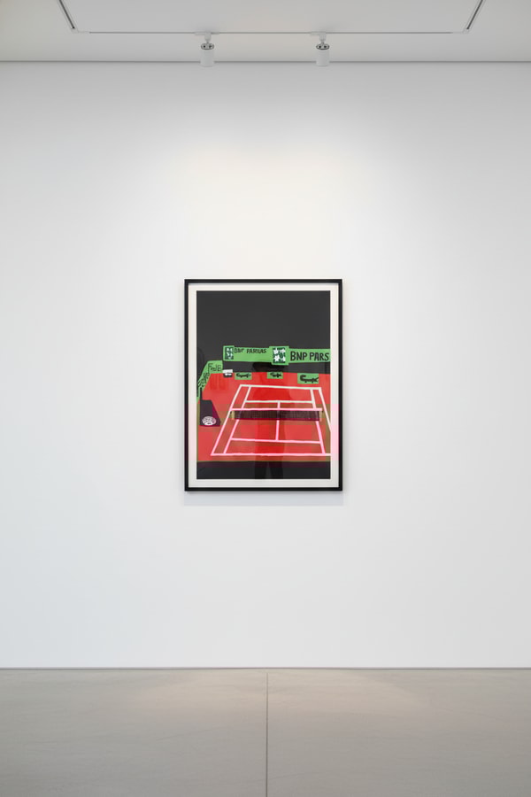 Jonas Wood - Four Majors (B), 2018, Multicolor screen print on coventry rag