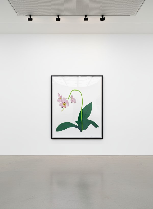 Jonas Wood - Single Clipping, 2018, Mixografía® relief print in colours with embossing, on handmade paper