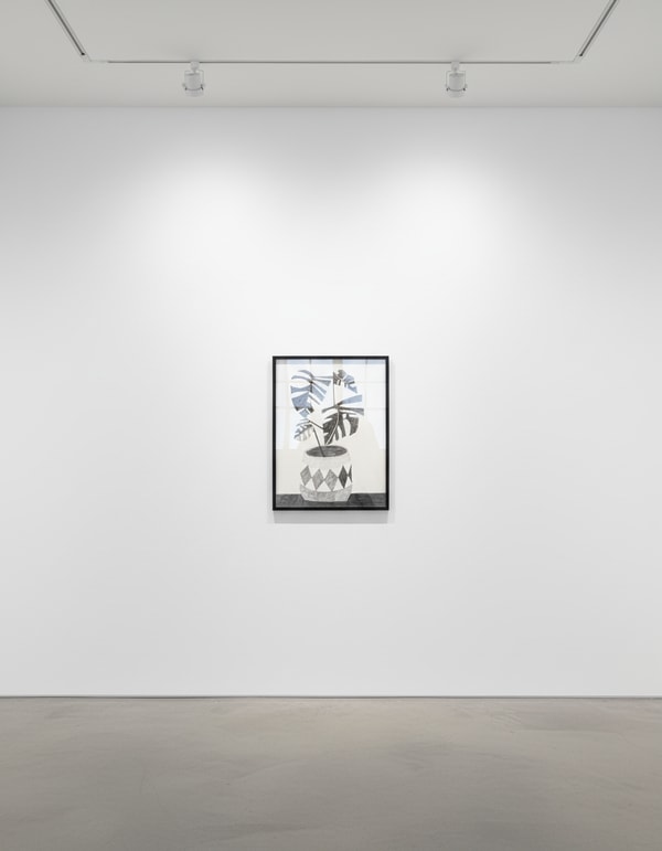 Jonas Wood - Untitled (xerox), 2009, Xerox print on wove paper
Signed and numbered on the front