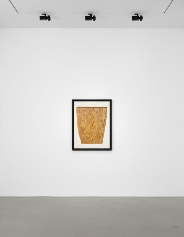 Jonas Wood - Wood Pot, 2015, Gouche and colored pencil on paper
Signed on verso