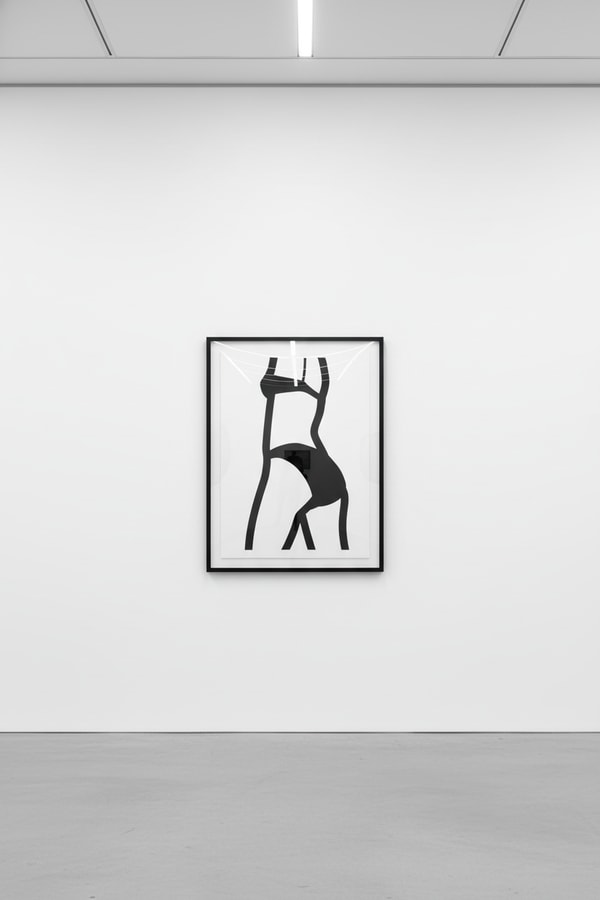 Julian Opie - Suzanne  (back) 6, 2006, Screenprint