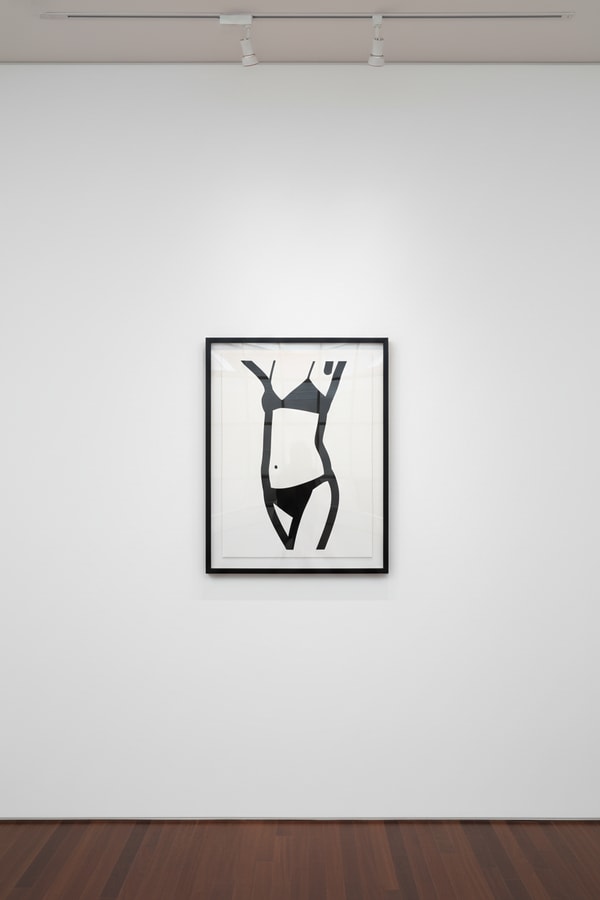 Julian Opie - Suzanne (front) 9, 2006, Screenprint