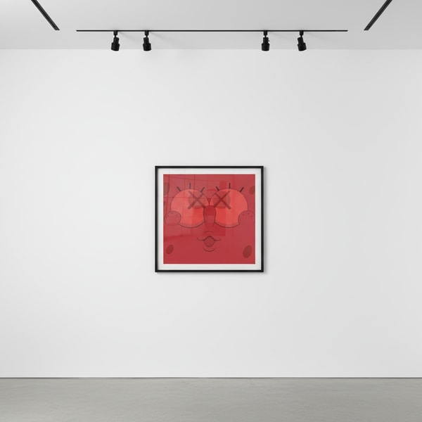 KAWS - Kawsbob (red), 2010, Screenprint