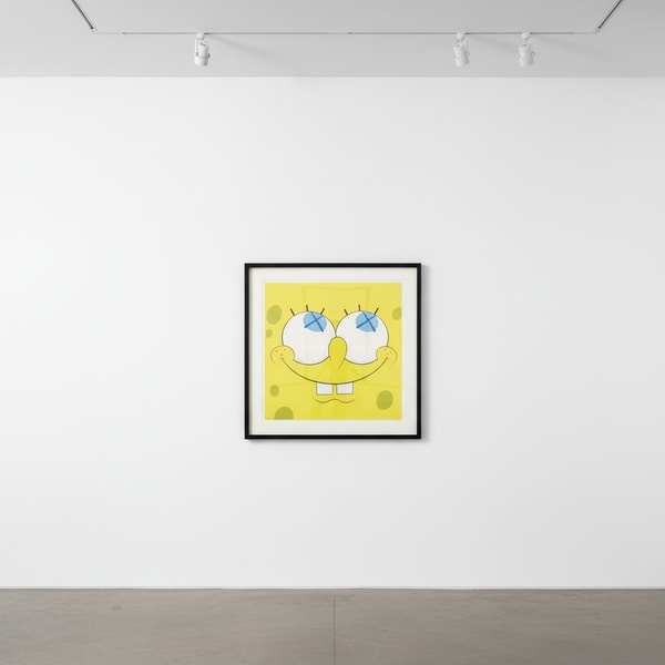 KAWS - Kawsbob (yellow), 2010, Screenprint