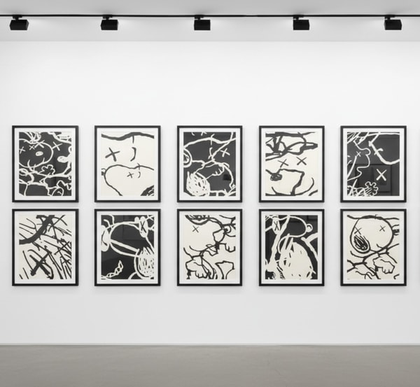 KAWS - Man's Best Friend, 2016, Portfolio of 10 Screen prints