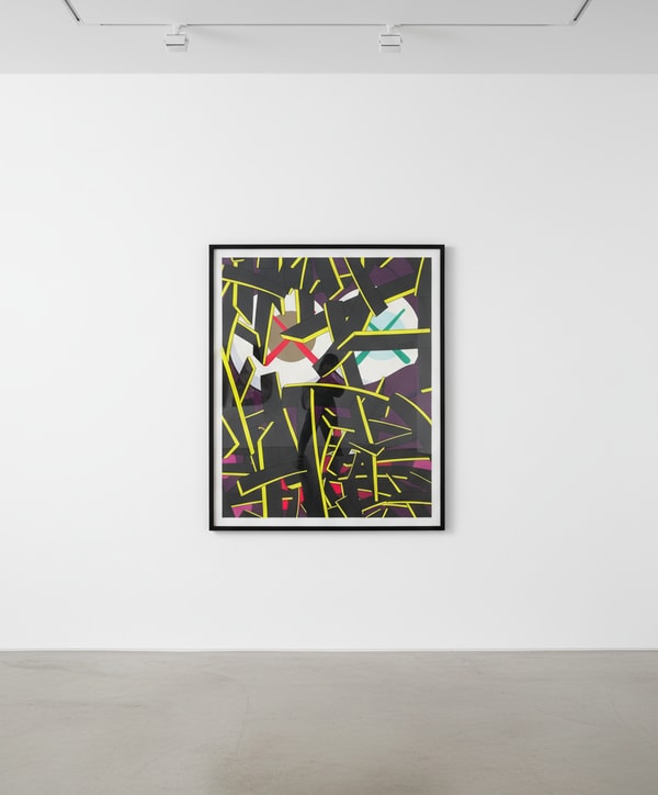 KAWS - Paper Smile, 2012, Screenprint