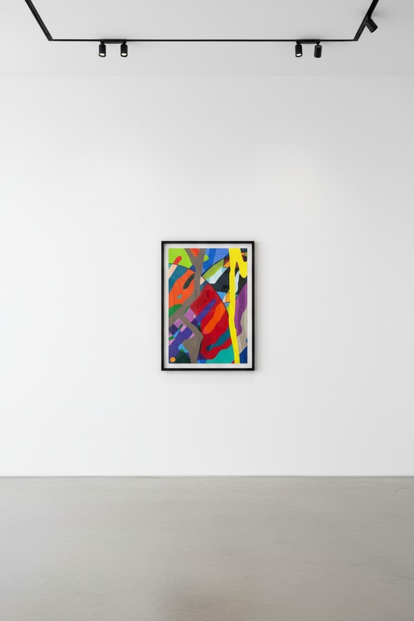 KAWS - Tension (1), 2019, Screen print on Saunders Waterford 425gm HP hi-white