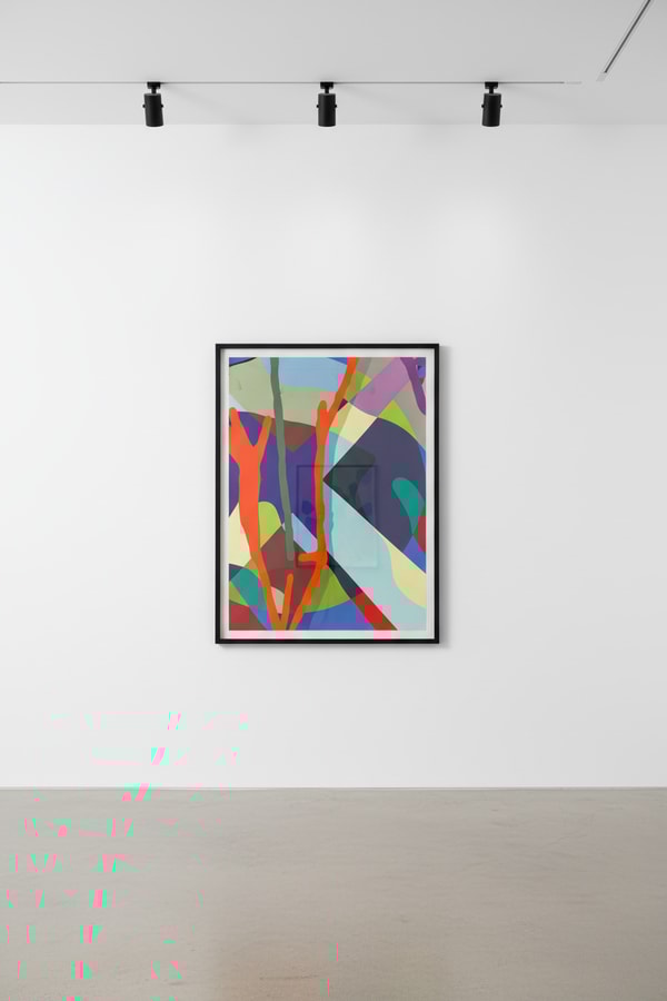 KAWS - Tension (7), 2019, Screen print on Saunders Waterford 425gm HP hi-white