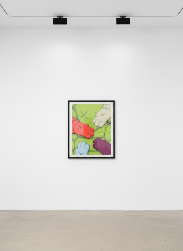 KAWS - Urge IX (dark green), 2020, Screenprint