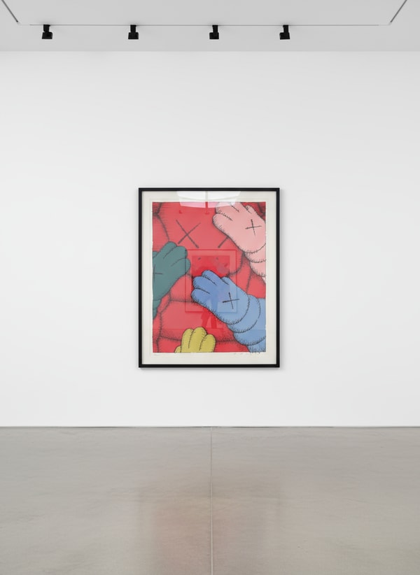 KAWS - Urge X (pink), 2020, Screenprint