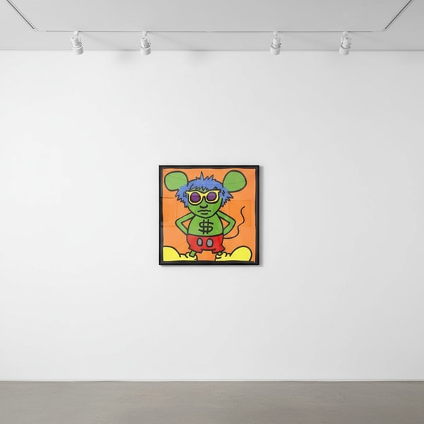 Keith Haring - Andy Mouse 4, 1986, Silkscreen