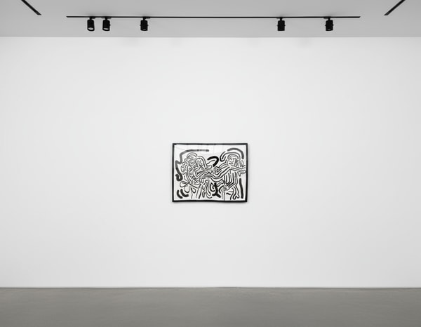 Keith Haring - Bad Boys 1 (Littmann PP. 57), 1986, Silkscreen