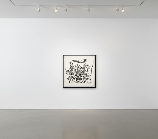 Keith Haring - Bad Boys 2 (Littmann PP. 58), 1986, Silkscreen