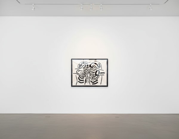 Keith Haring - Bad Boys 4 (Littmann PP. 58), 1986, Silkscreen