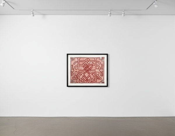 Keith Haring - Chocolate Buddha 2 (Littmann PP. 124), 1989, Lithograph