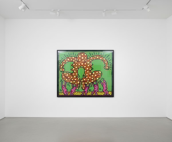 Keith Haring - Fertility 5 (Littmann PP. 33), 1983, Silkscreen