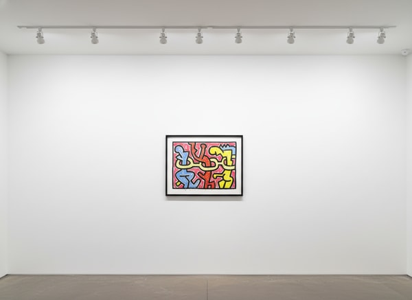 Keith Haring - Flowers 2 (Littmann PP. 166), 1990, Silkscreen