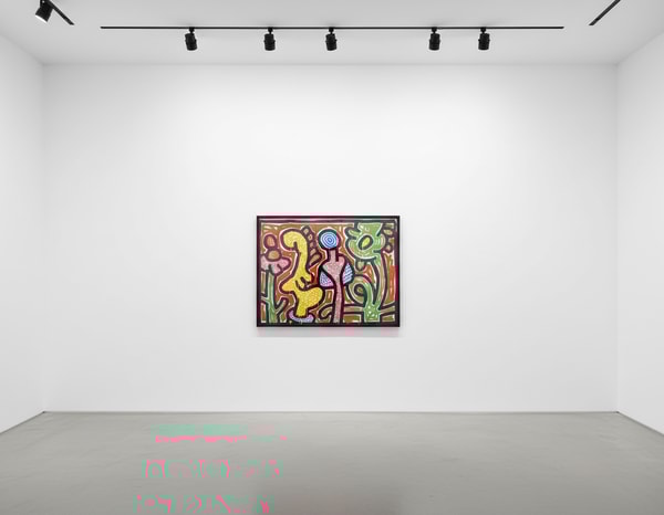 Keith Haring - Flowers 4 (Littmann PP. 167), 1990, Silkscreen