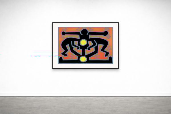 Keith Haring - Growing 3 (Littmann PP. 90), 1988, Screen print