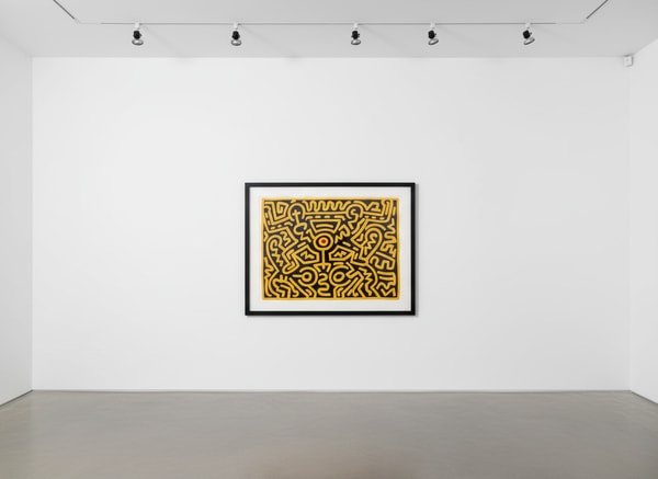 Keith Haring - Growing 4 (Littmann PP. 91), 1988, Screen print