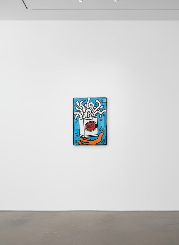 Keith Haring - Lucky Strike 2 (Littmann PP. 78), 1987, Silkscreen