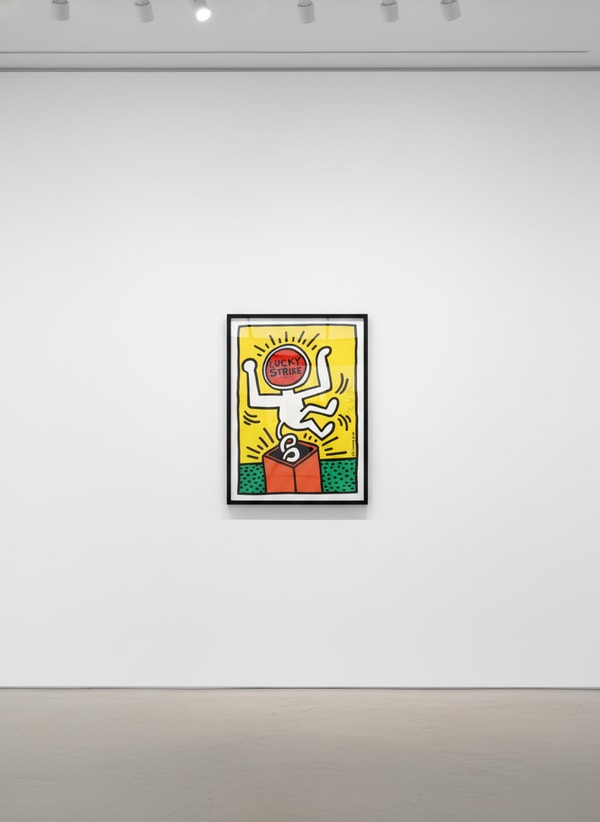 Keith Haring - Lucky Strike 3 (Littmann PP. 78), 1987, Silkscreen