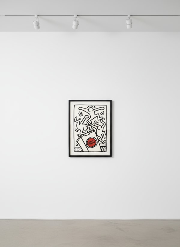 Keith Haring - Lucky Strike 4 (Littmann PP. 79), 1987, Silkscreen
