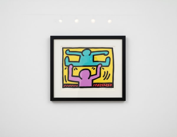 Keith Haring - Pop Shop I (D) (Littmann PP. 83), 1987, Silkscreen