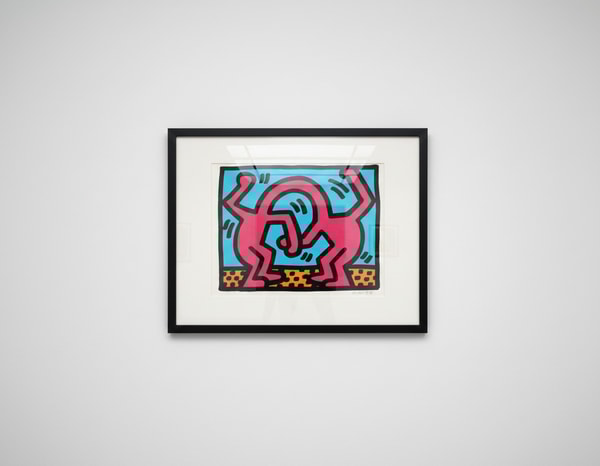 Keith Haring - Pop Shop II (D) (Littmann PP. 97), 1988, Silkscreen