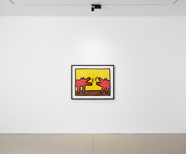Keith Haring - Pop Shop IV (D) (Littmann PP. 147), 1989, Silkscreen
