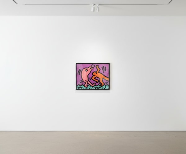 Keith Haring - Pop Shop V (D) (Littmann PP. 149), 1989, Silkscreen