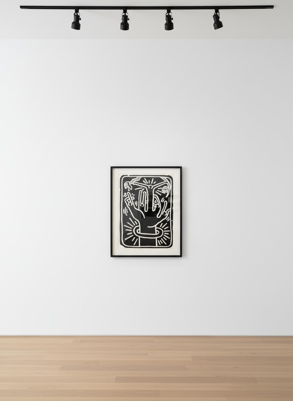Keith Haring - Stones 1 (Littmann PP. 126), 1989, Lithograph