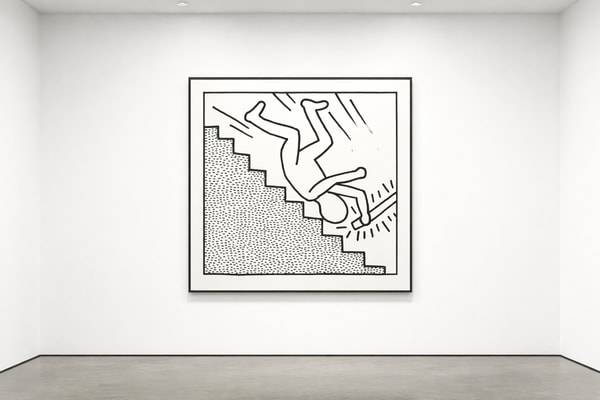 Keith Haring - The Blueprint Drawings (Complete Set), 1990, Set of 17 screen prints
Each signed, numbered and dated