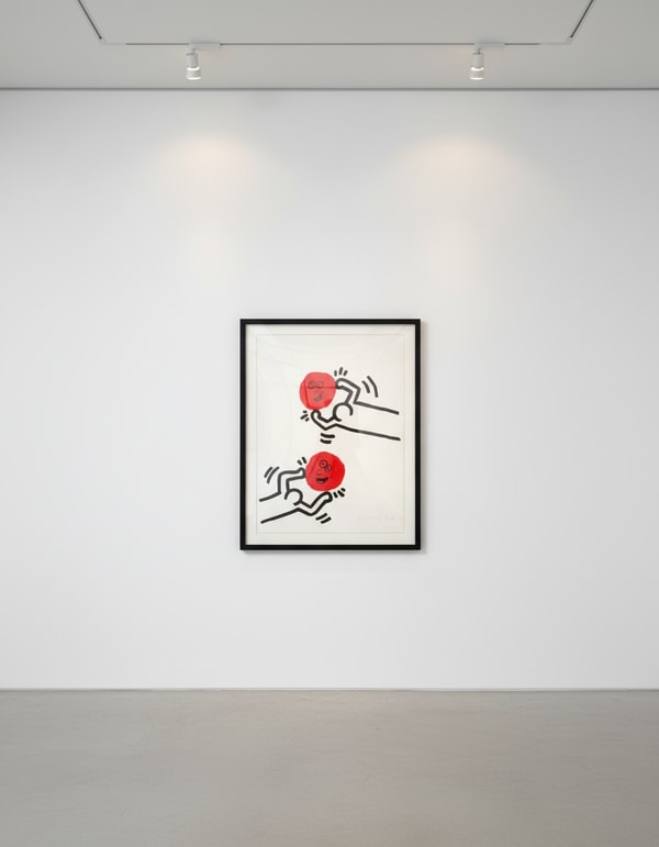 Keith Haring - The Story of Red and Blue 11 (Littmann PP. 129), 1989, Lithograph