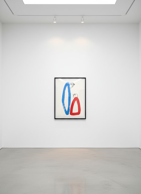 Keith Haring - The Story of Red and Blue 14 (Littmann PP. 129), 1989, Lithograph