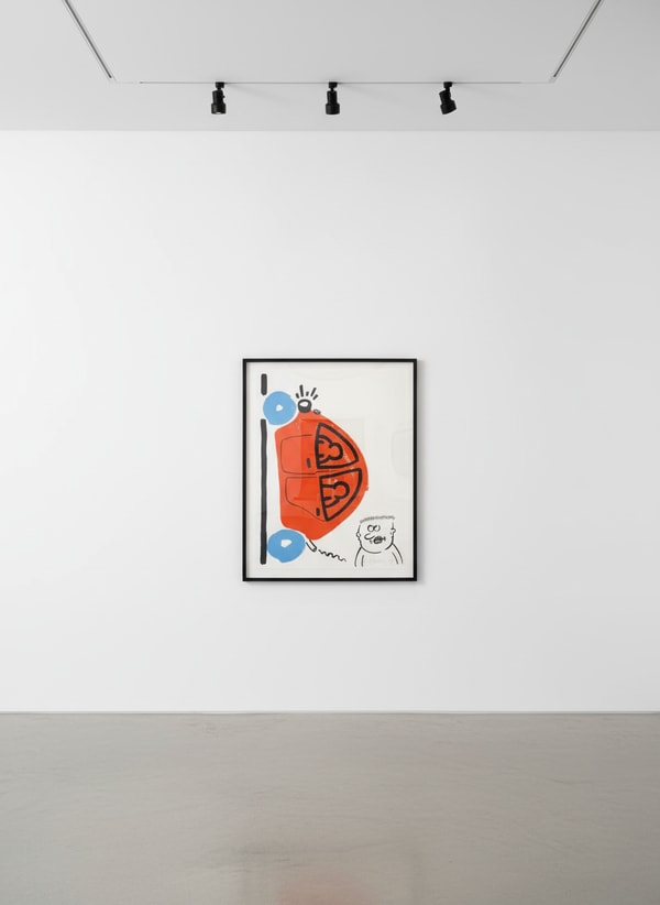 Keith Haring - The Story of Red and Blue 16 (Littmann PP. 129), 1989, Lithograph