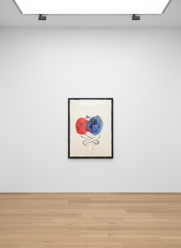 Keith Haring - The Story of Red and Blue 19 (Littmann PP. 129), 1989, Lithograph