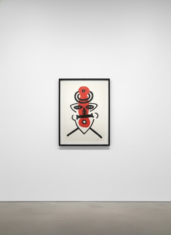 Keith Haring - The Story of Red and Blue 9 (Littmann PP. 131), 1989, Lithograph