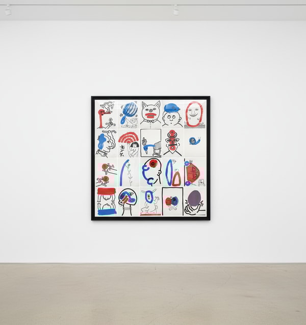 Keith Haring - The Story of Red and Blue (Littmann PP. 128-133), 1989, The complete set of 20 lithographs