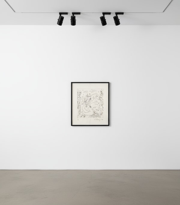 Keith Haring - The Valley 1 (Littmann PP. 137), 1989, Etching