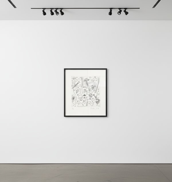 Keith Haring - The Valley 6 (Littmann PP. 138), 1989, Etching