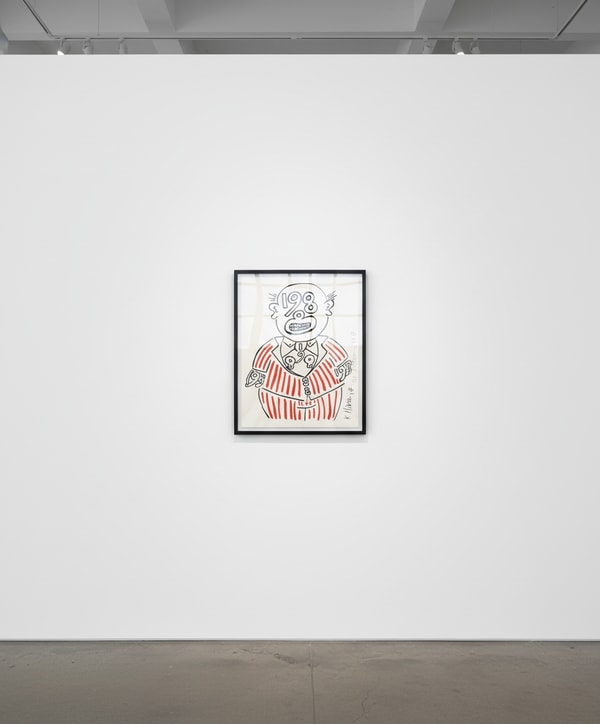 Keith Haring - Untitled (1988 Man) (Littmann PP. 92), 1988, Silkscreen