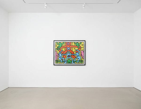 Keith Haring - Untitled (Littmann PP. 50), 1985, Silkscreen